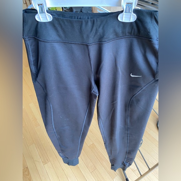 nike dry fit pants with zipper in back - Picture 1 of 4